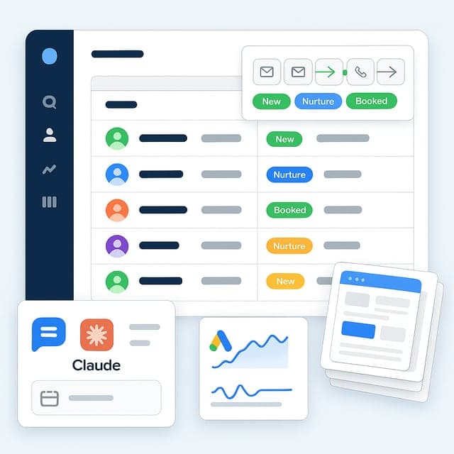 A complete marketing and CRM system