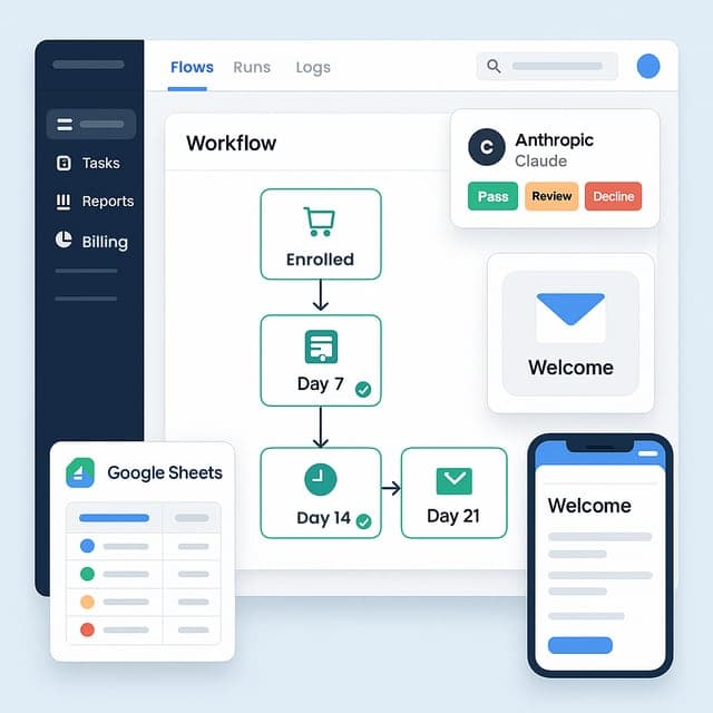 Course enrolment and trial funnels that run themselves