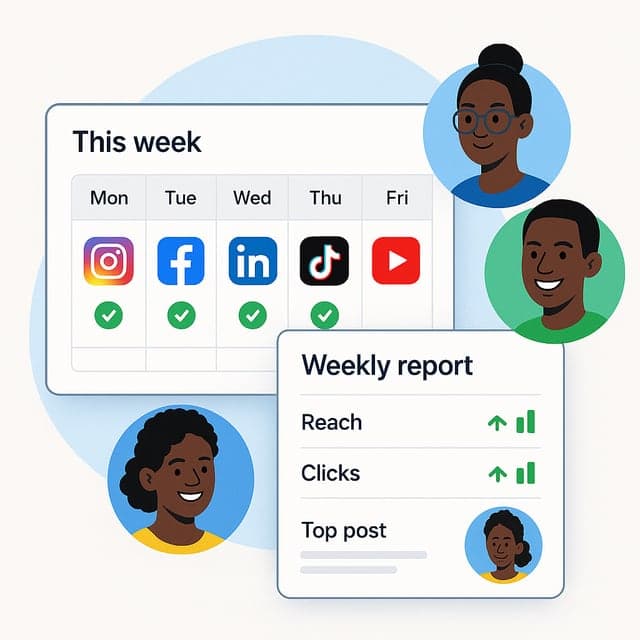 Scheduled and reported