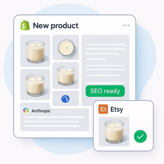 Listings built everywhere you sell