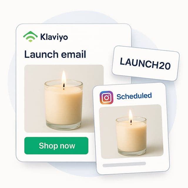 Promotion set up and scheduled
