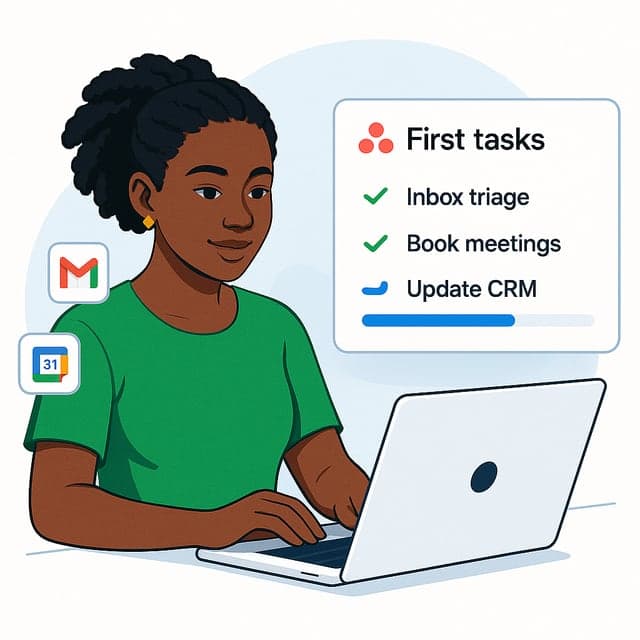First tasks under way