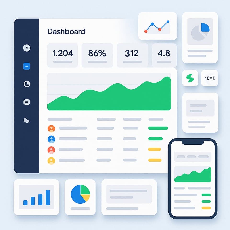 Web apps and dashboards
