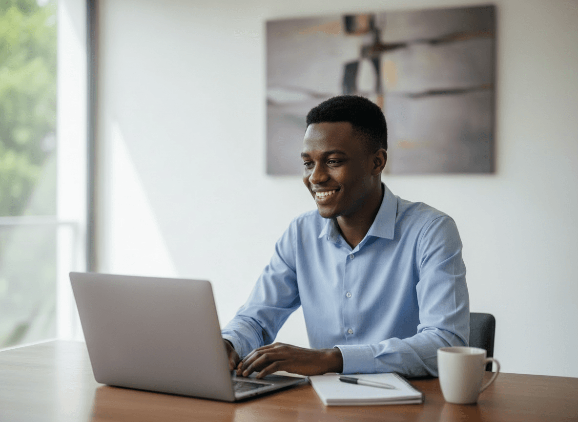 A vetted Virtual Wise professional in a friendly interview call