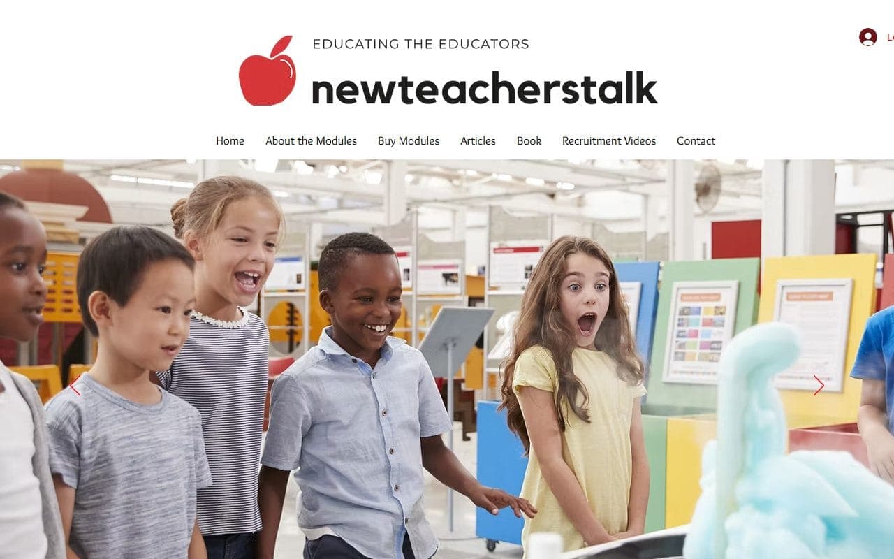newteacherstalk website